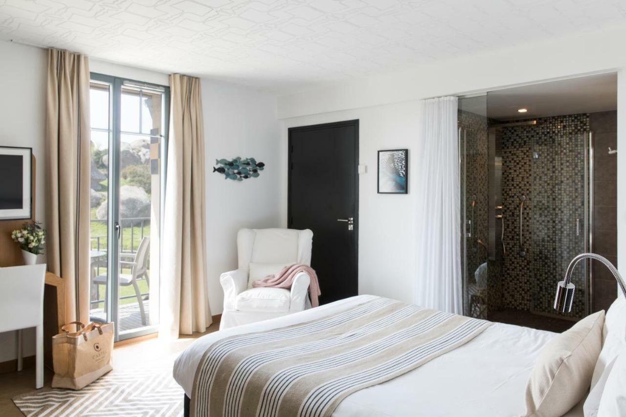 Castel Beau Site Hotel Perros-Guirec Eksteriør billede